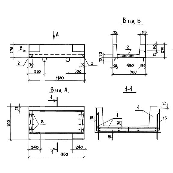 Кормушка КТ 118-70-27, Серия 3.818.9-2 картинка анонса