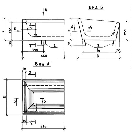 Кормушка 1КТ 58-49-25, Серия 3.818.9-2 картинка анонса